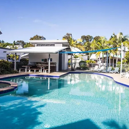 Tropical Getaway In 2 Bedroom Unit In 4 Star Resort Noosaville Exterior photo
